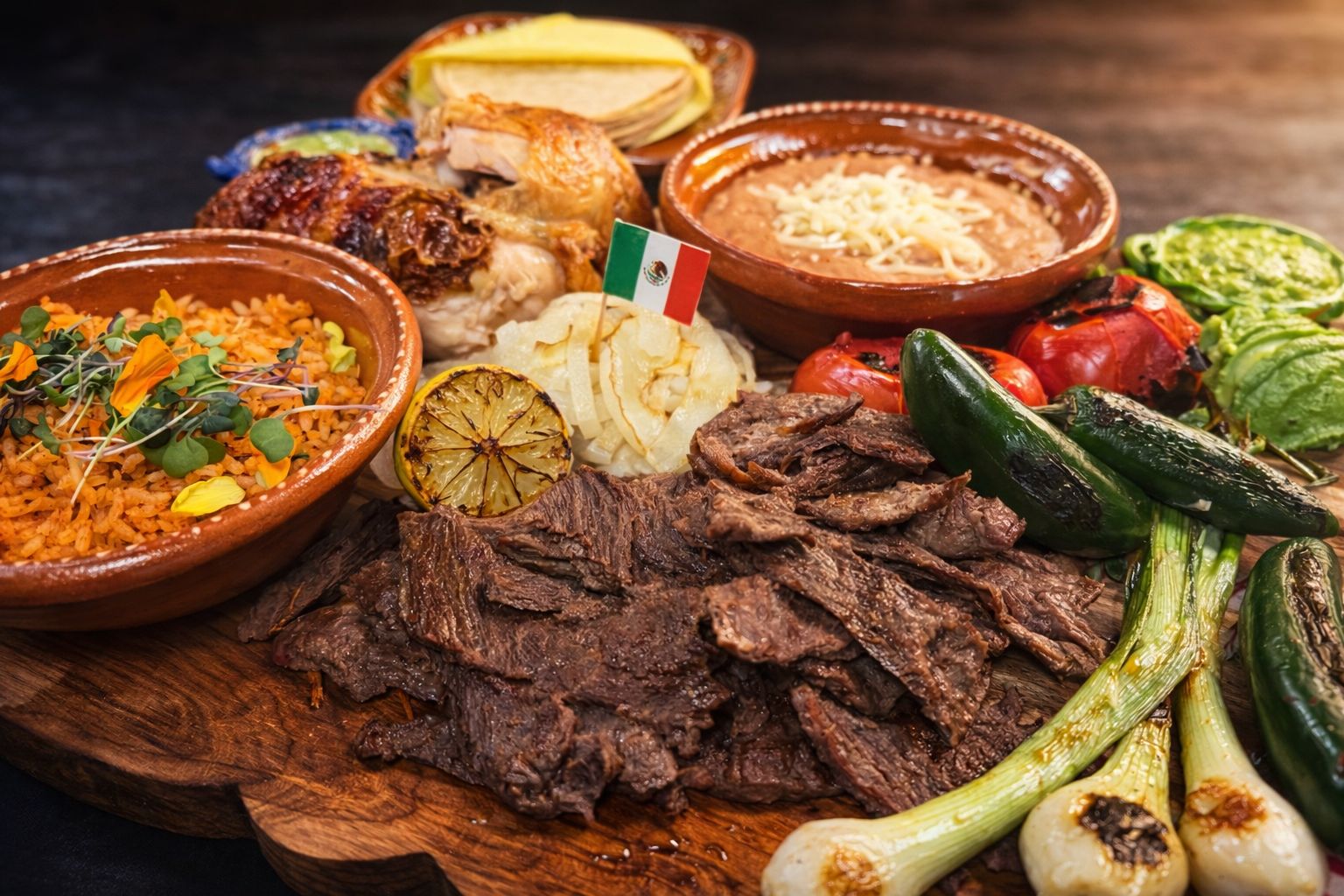 Combo de carne asada